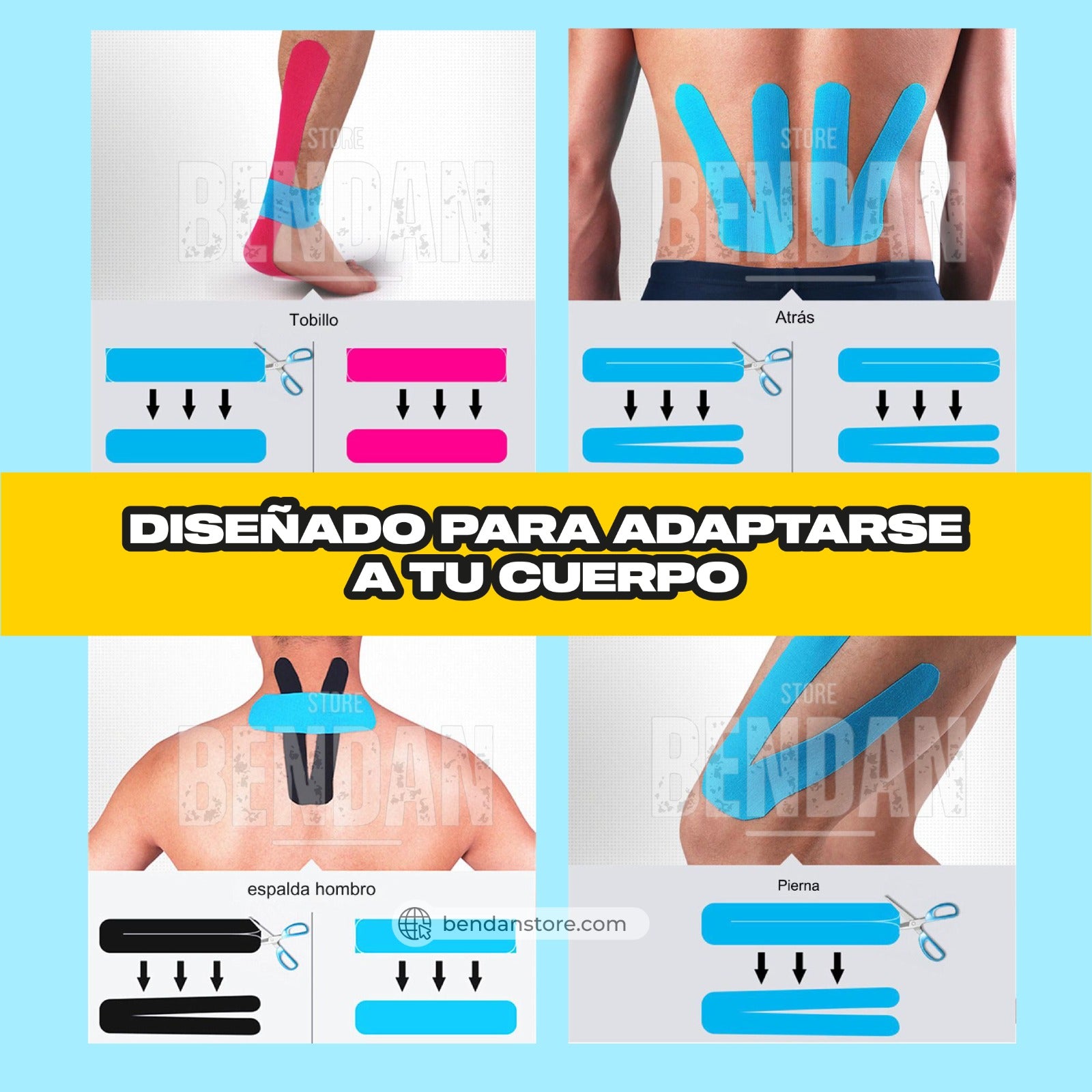 Cinta Kinesiológica Neuromuscular | Versión Original ®