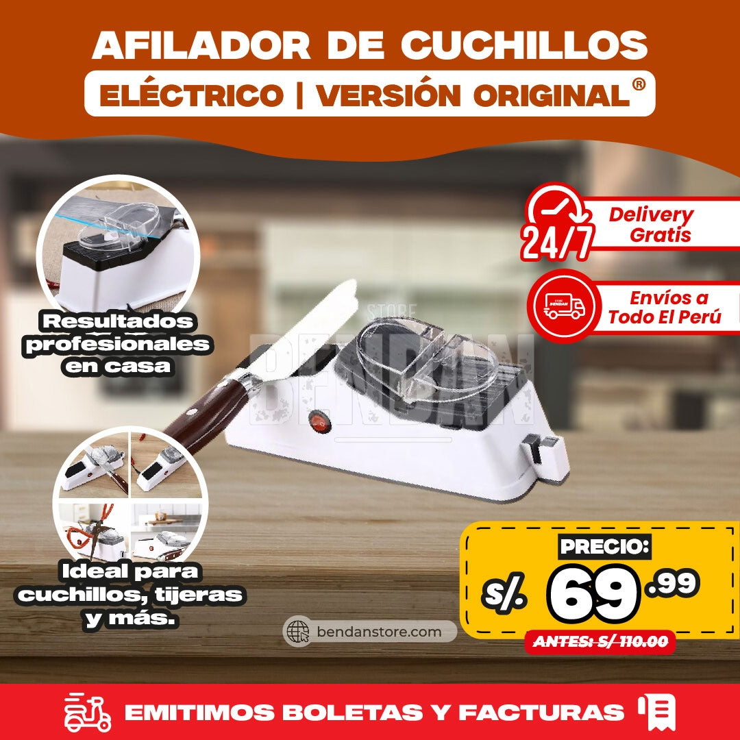 Afilador de Cuchillos Eléctrico | Versión Premium