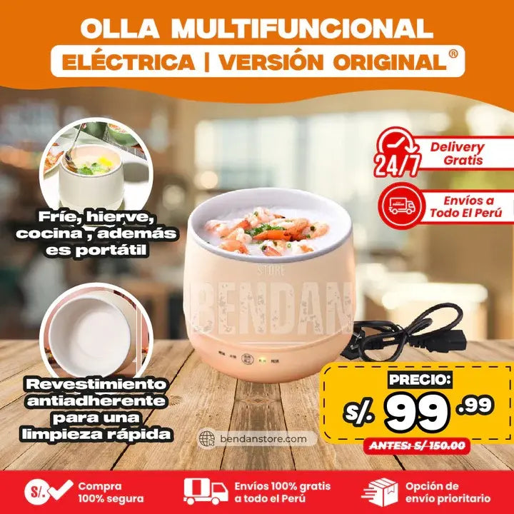 Olla Multifuncional Eléctrica | Versión Original ®
