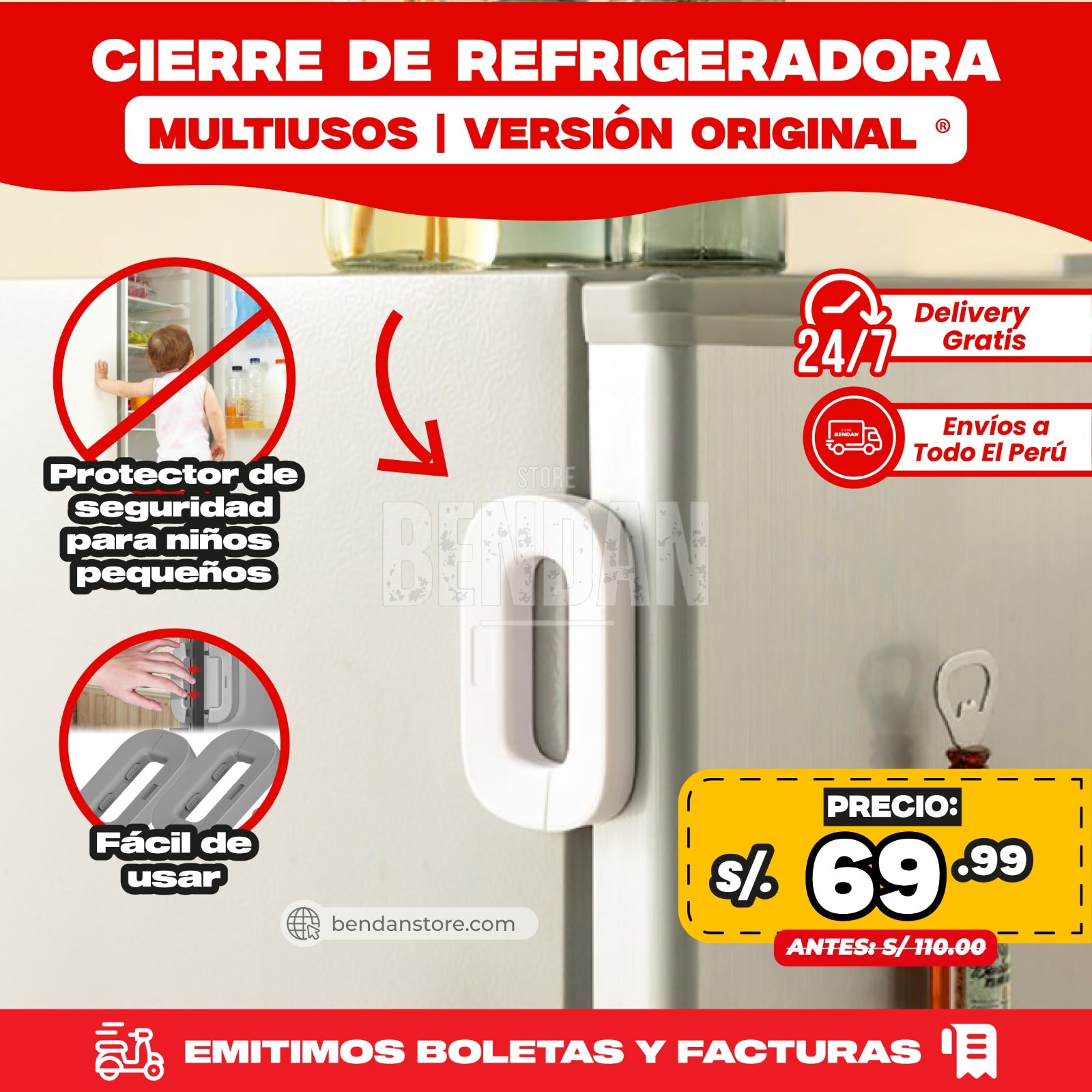 Cierre de Refrigeradora Multiusos | Versión Original Ⓡ