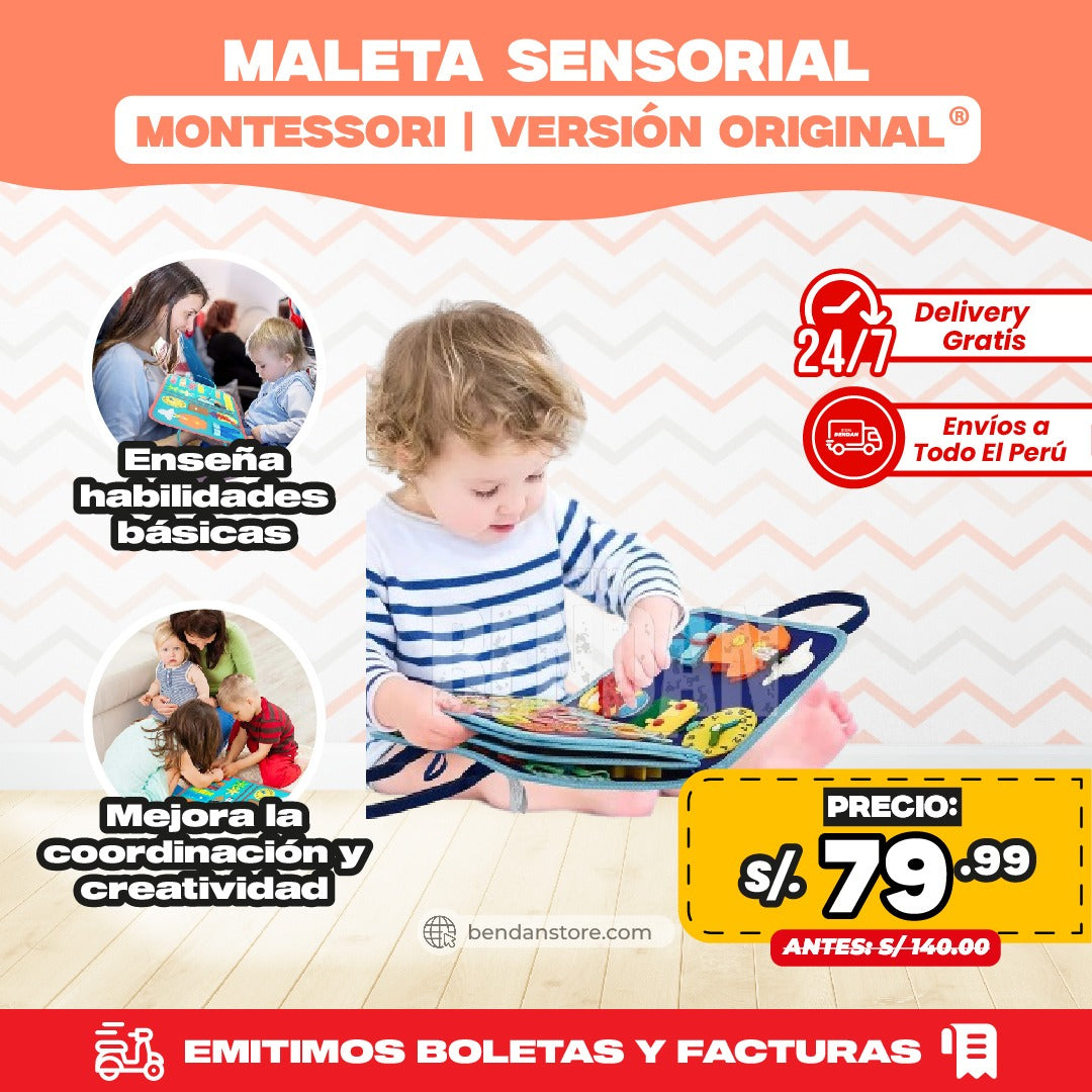 Maleta Sensorial Montessori | Versión Original ®