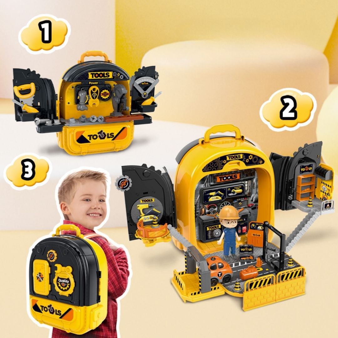 Set de Herramientas Constructor 3 en 1 para Niños ® | Versión Original