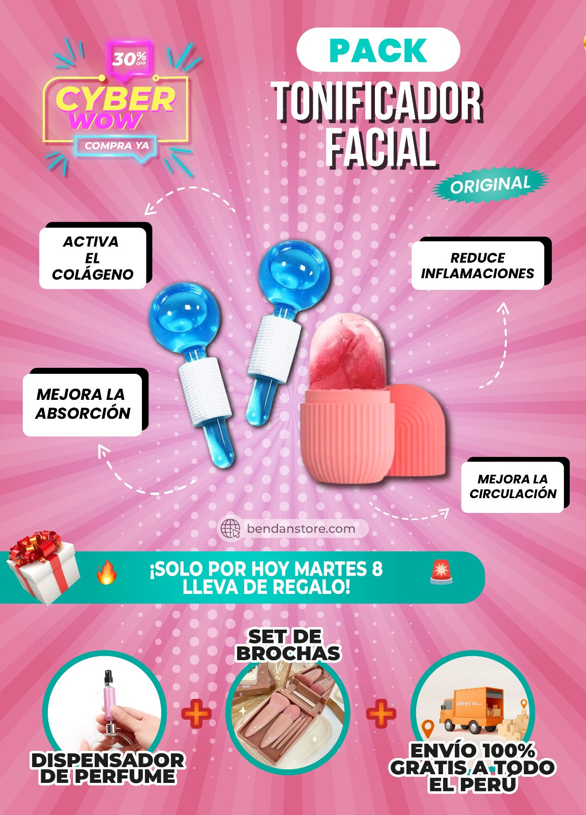 Pack de Tonificadores Faciales ® | Versión Original