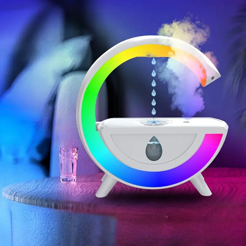 LÁMPARA HUMIDIFICADORA ANTIGRAVEDAD LED PREMIUM