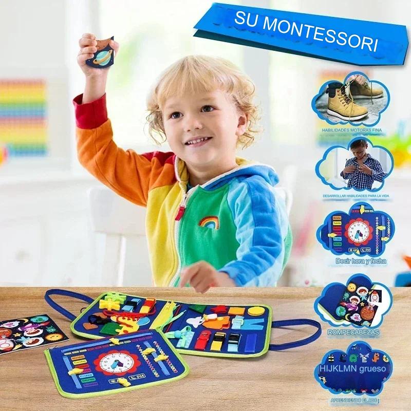 Maleta Sensorial Montessori + Pizarra Mágica de Regalo | Versión Original ®