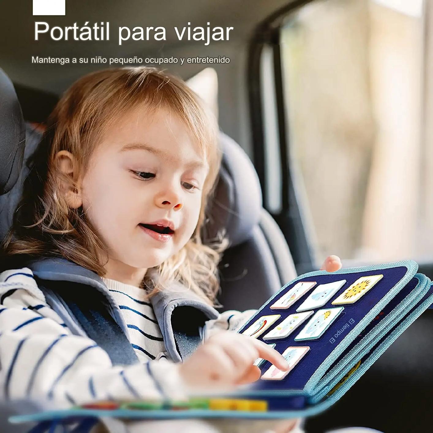 Maleta Sensorial Montessori + Pizarra Mágica de Regalo | Versión Original ®