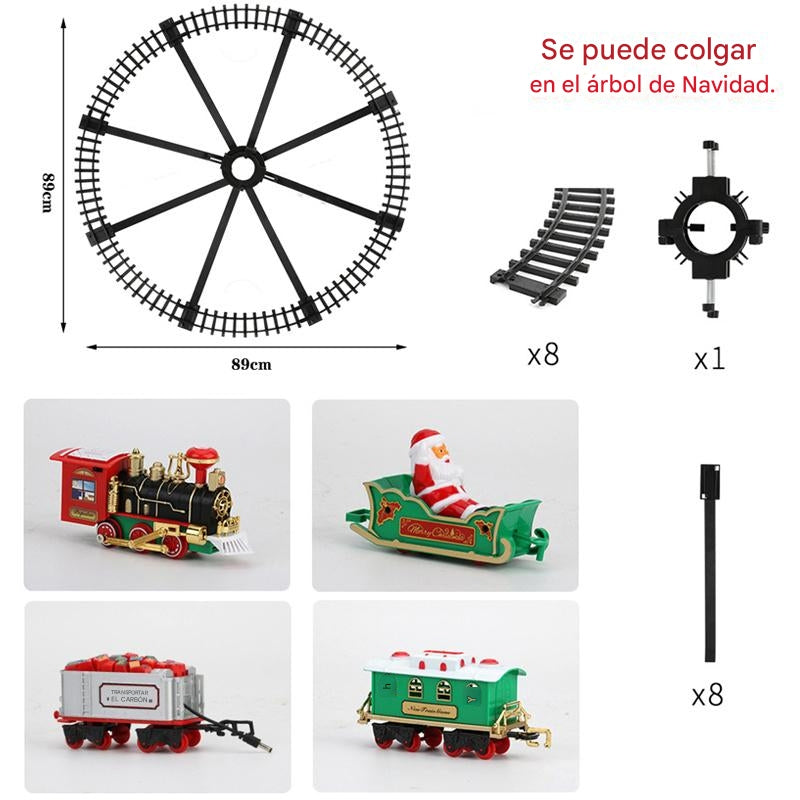 Súper Tren Navideño Flotante para Árbol ® | Versión Original